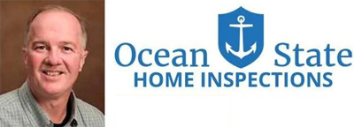 Ocean State Home Inspection logo with headshot of John LaBossier